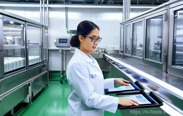 식품기사 자격증 취득 방법 - **Prompt for: Food Engineer Ensuring Quality and Safety**
    "A confident female food engineer, in ...